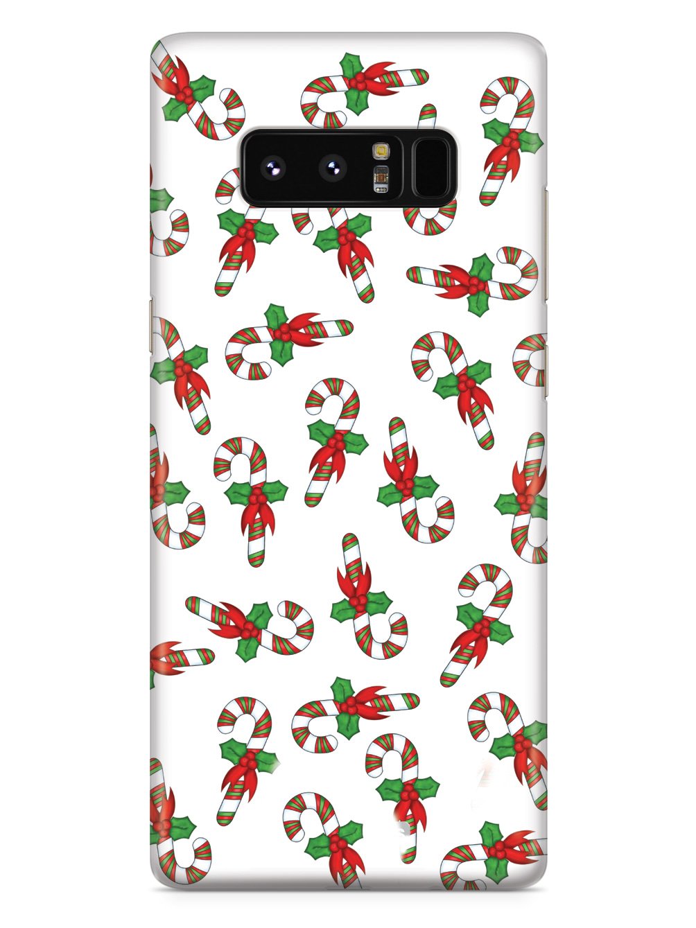 Candy Canes Christmas Pattern Case
