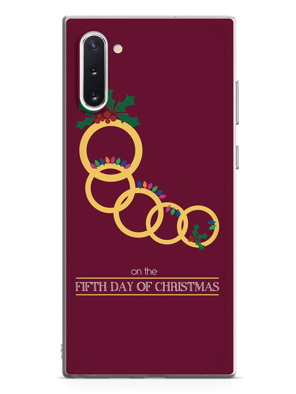 On the Fifth Day of Christmas - Five Golden Rings Case