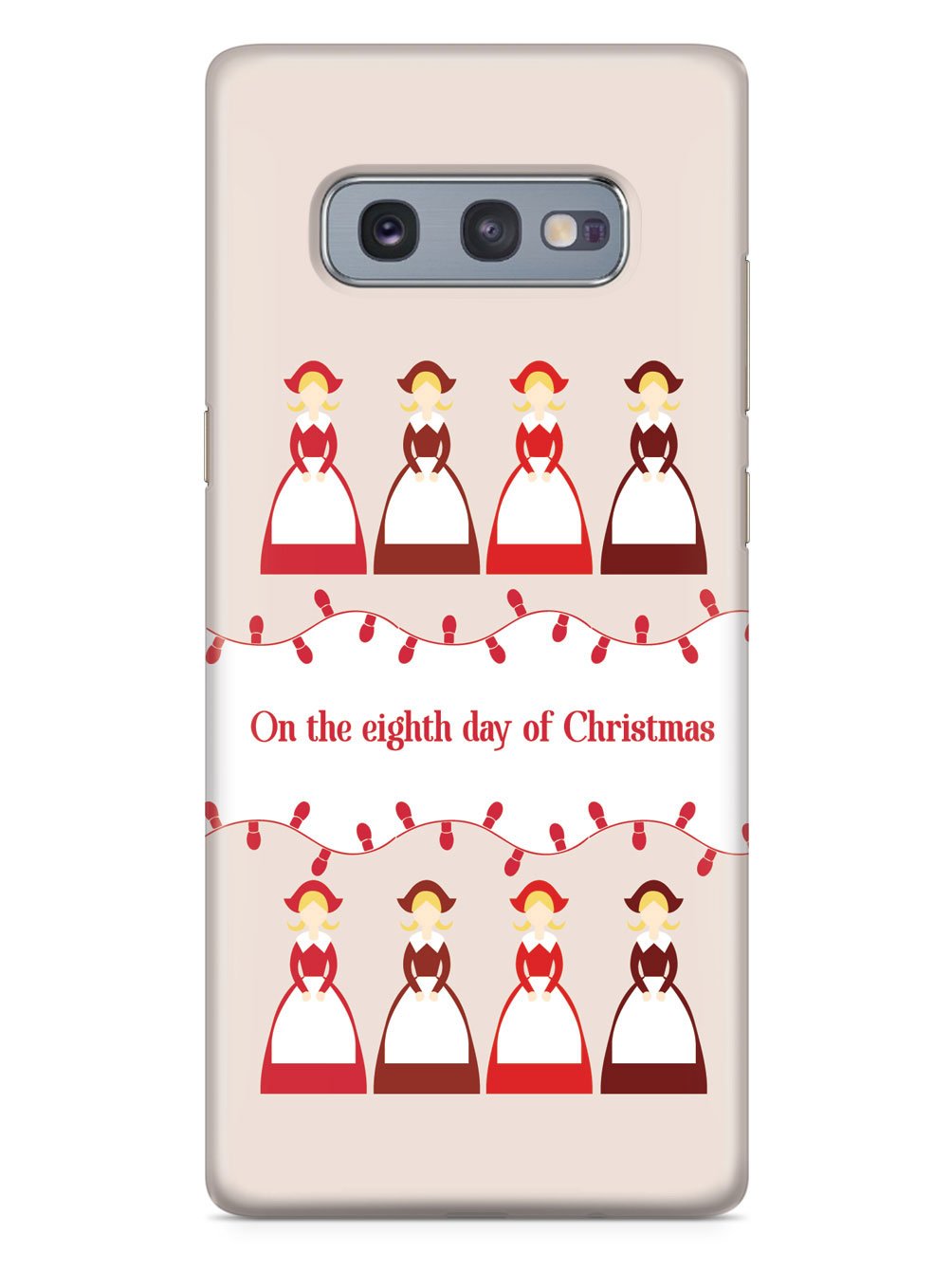 On the Eighth Day of Christmas - 8 Maids a Milking Case