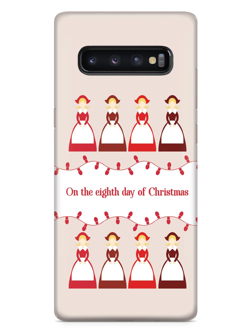 On the Eighth Day of Christmas - 8 Maids a Milking Case