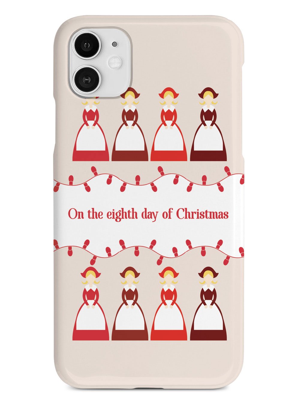 On the Eighth Day of Christmas - 8 Maids a Milking Case