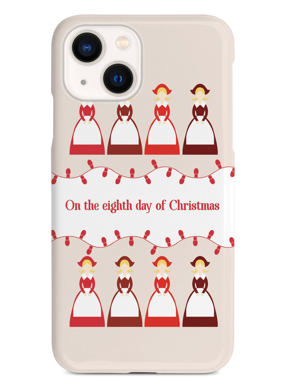 On the Eighth Day of Christmas - 8 Maids a Milking Case