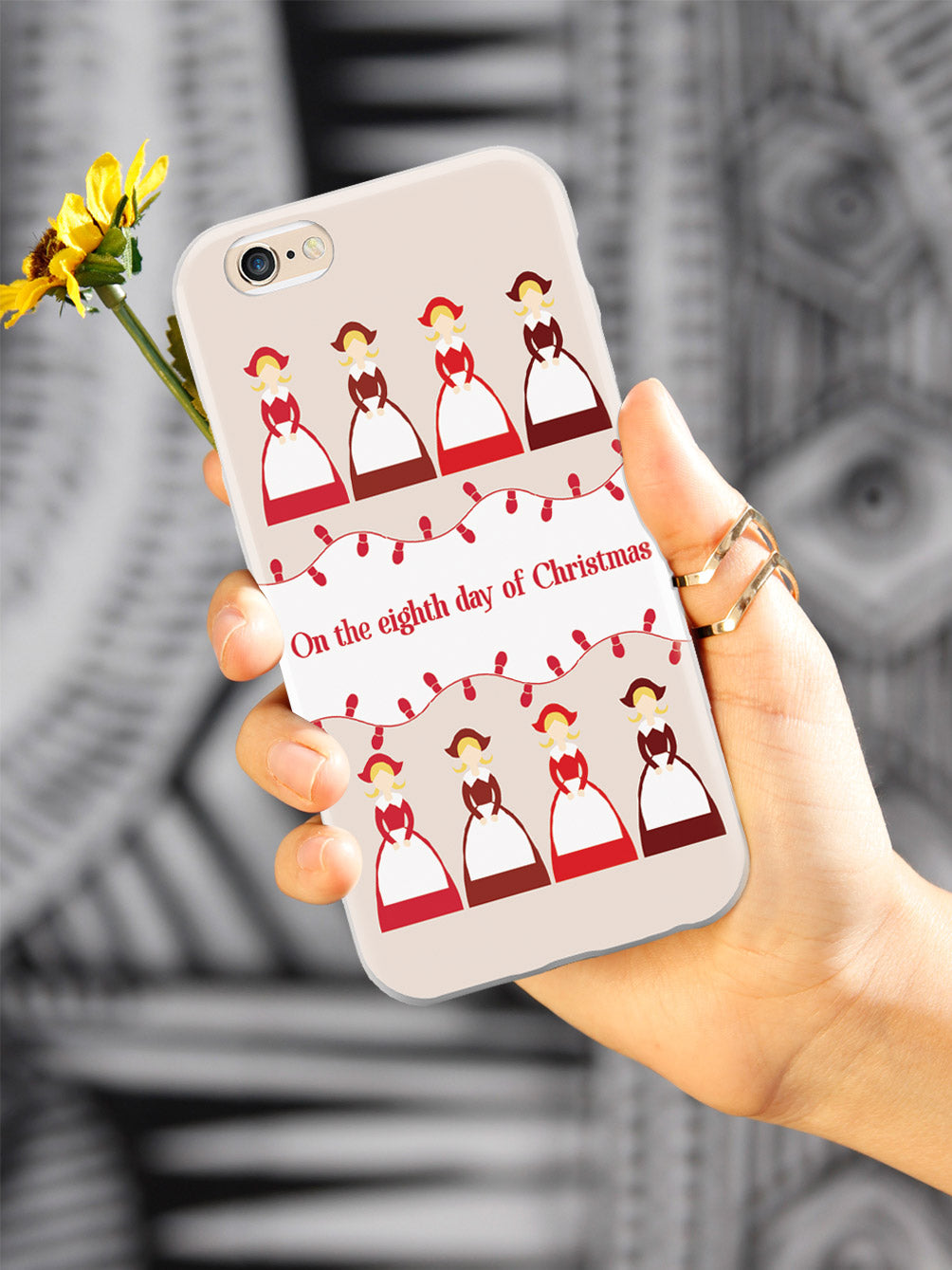 On the Eighth Day of Christmas - 8 Maids a Milking Case
