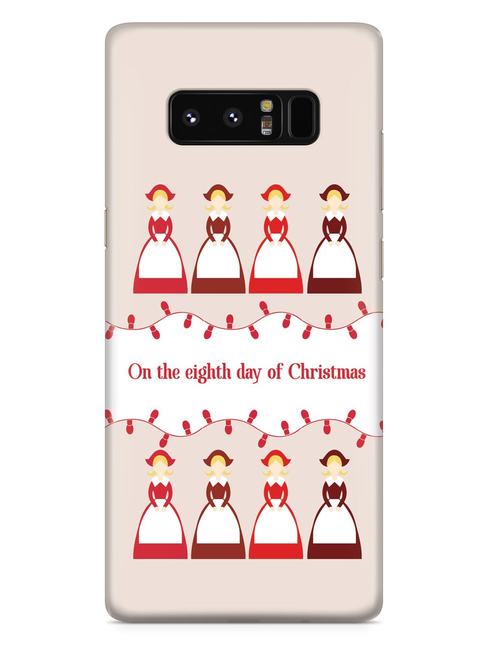 On the Eighth Day of Christmas - 8 Maids a Milking Case