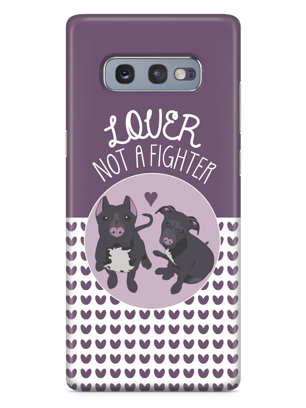 Lover Not A Fighter - Pitbull Dog Case