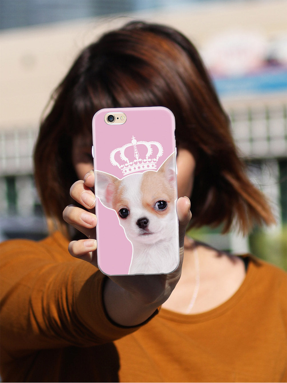 Princess Chihuahua Dog Case
