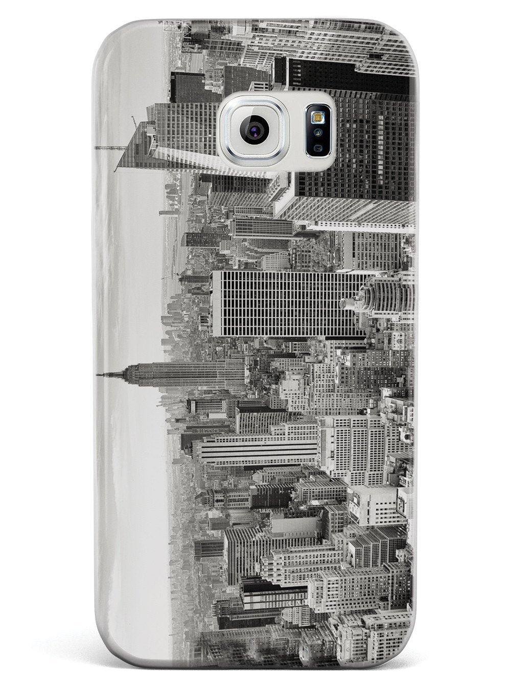 New York Cityscape Skyline Black & White Case