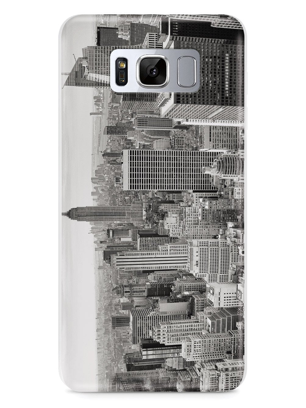 New York Cityscape Skyline Black & White Case