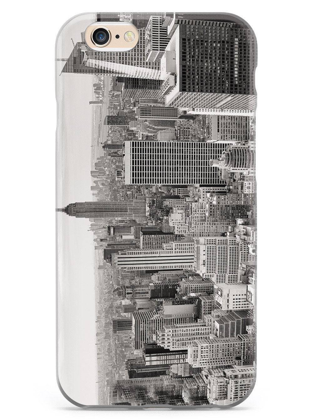 New York Cityscape Skyline Black & White Case