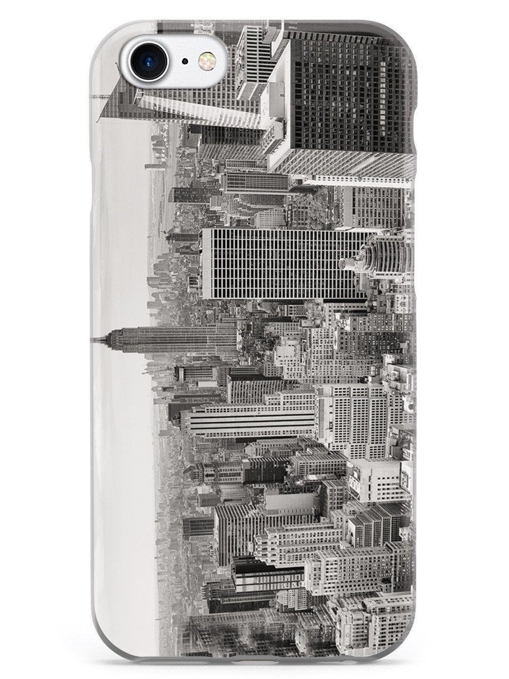 New York Cityscape Skyline Black & White Case