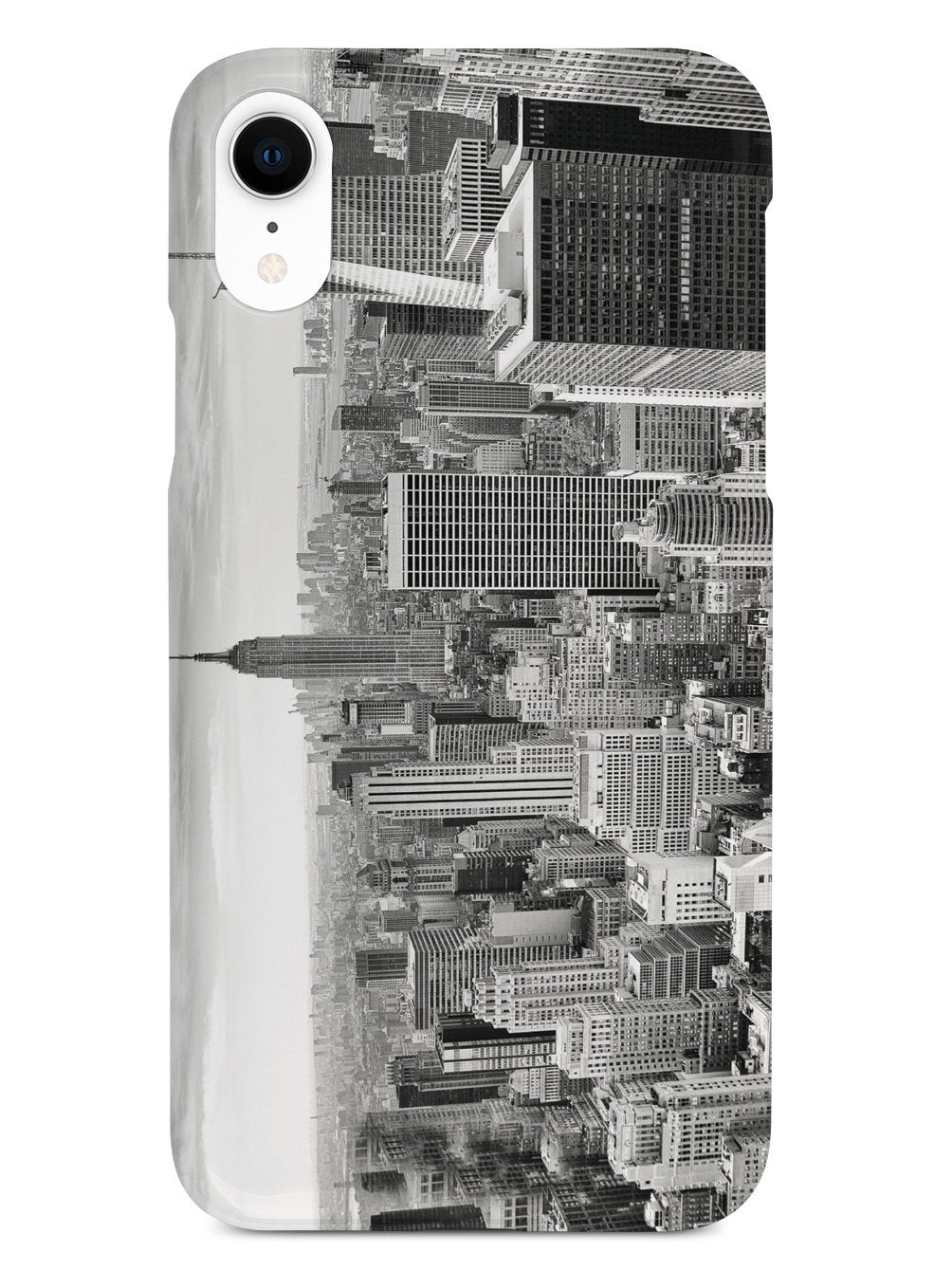 New York Cityscape Skyline Black & White Case
