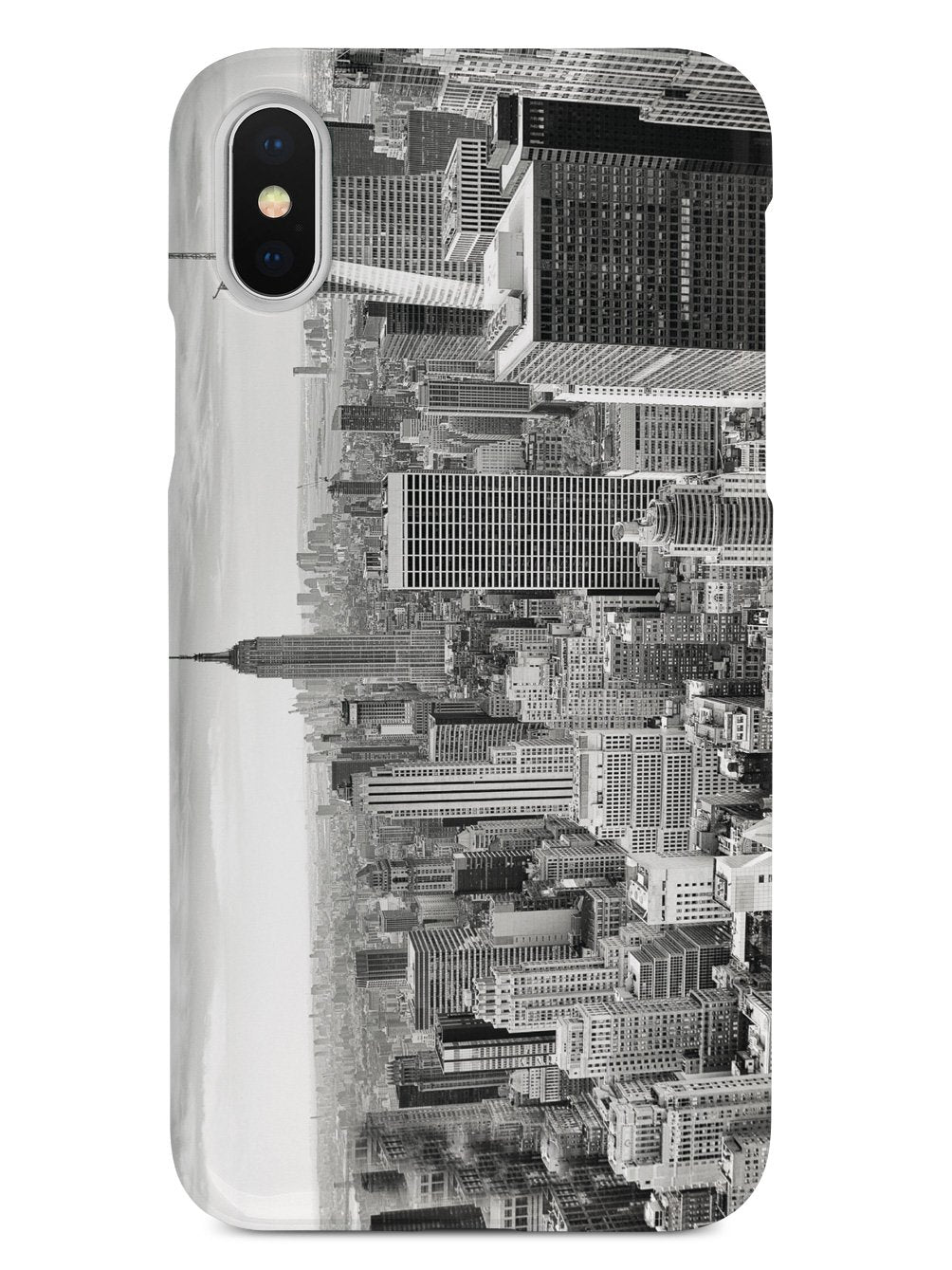 New York Cityscape Skyline Black & White Case