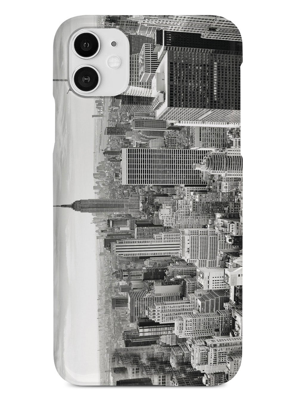 New York Cityscape Skyline Black & White Case