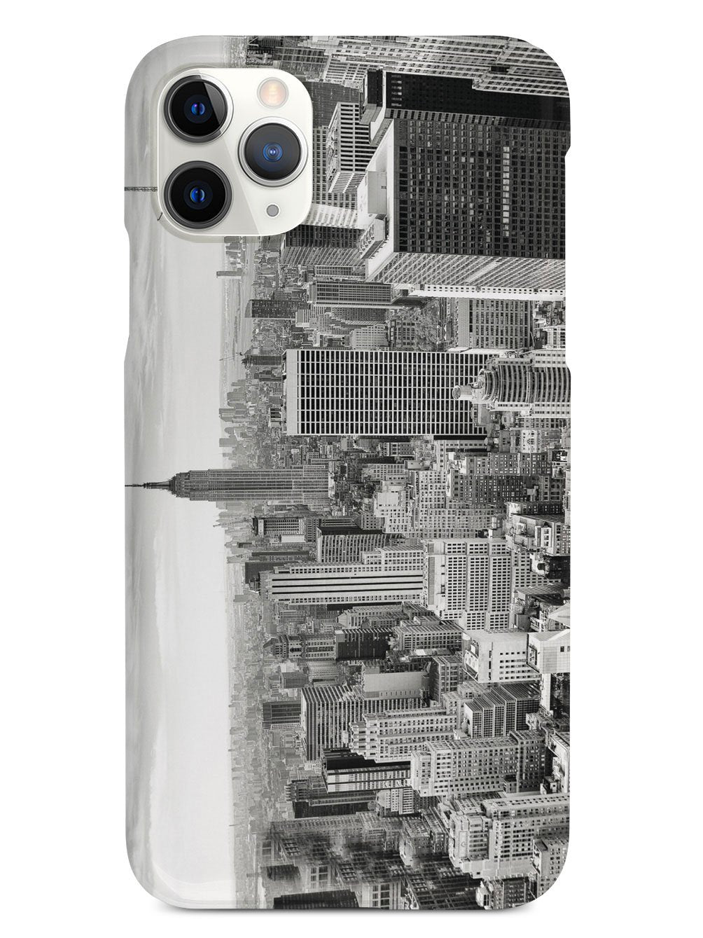 New York Cityscape Skyline Black & White Case