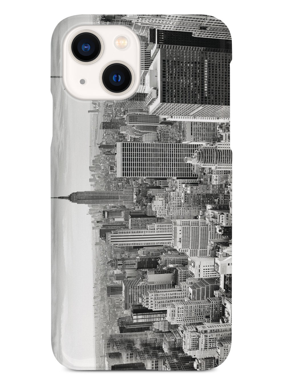 New York Cityscape Skyline Black & White Case
