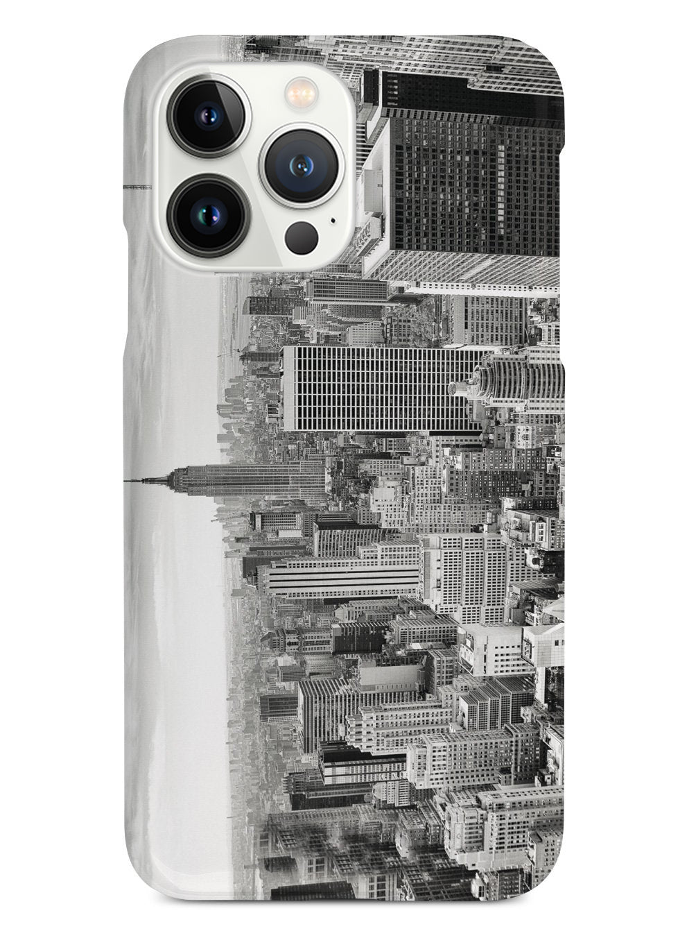 New York Cityscape Skyline Black & White Case