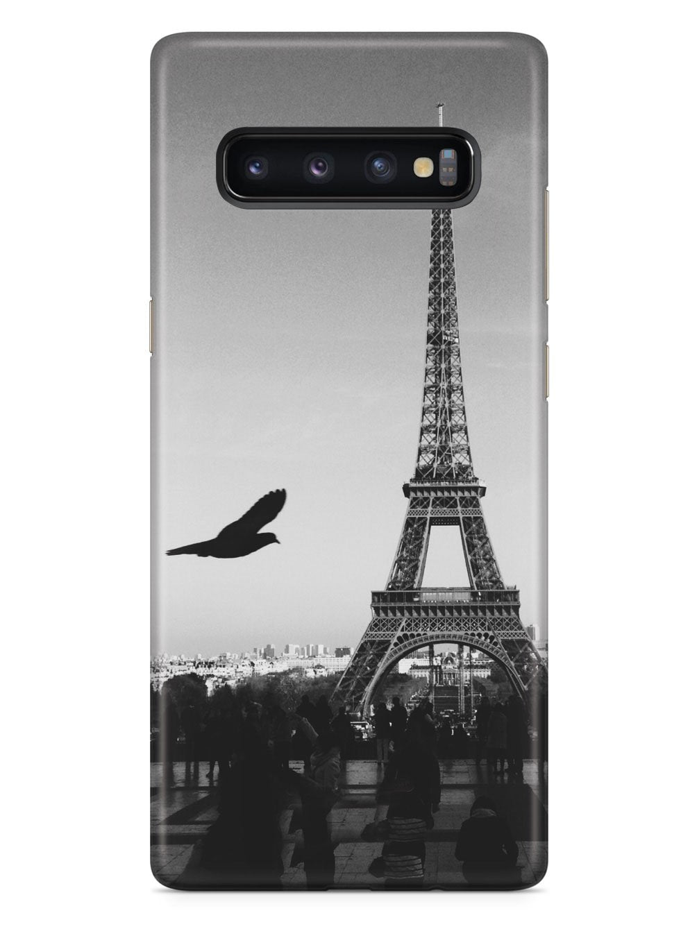 Paris Eiffel Tower Black & White Photo Case