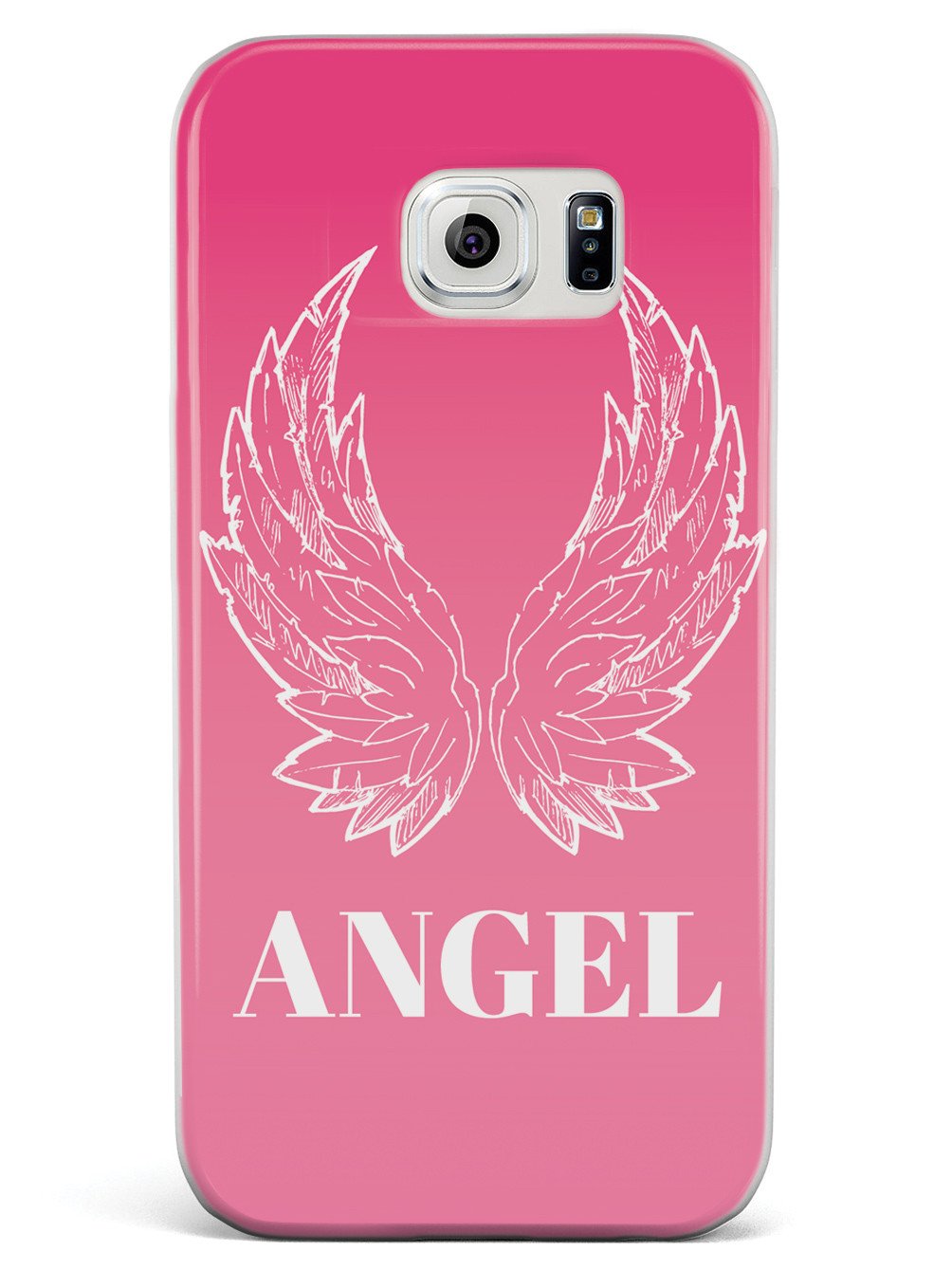 Pink Angel Wings Case