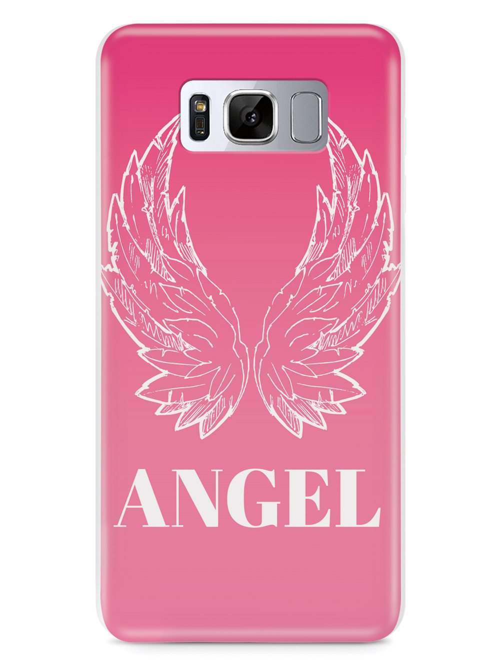 Pink Angel Wings Case