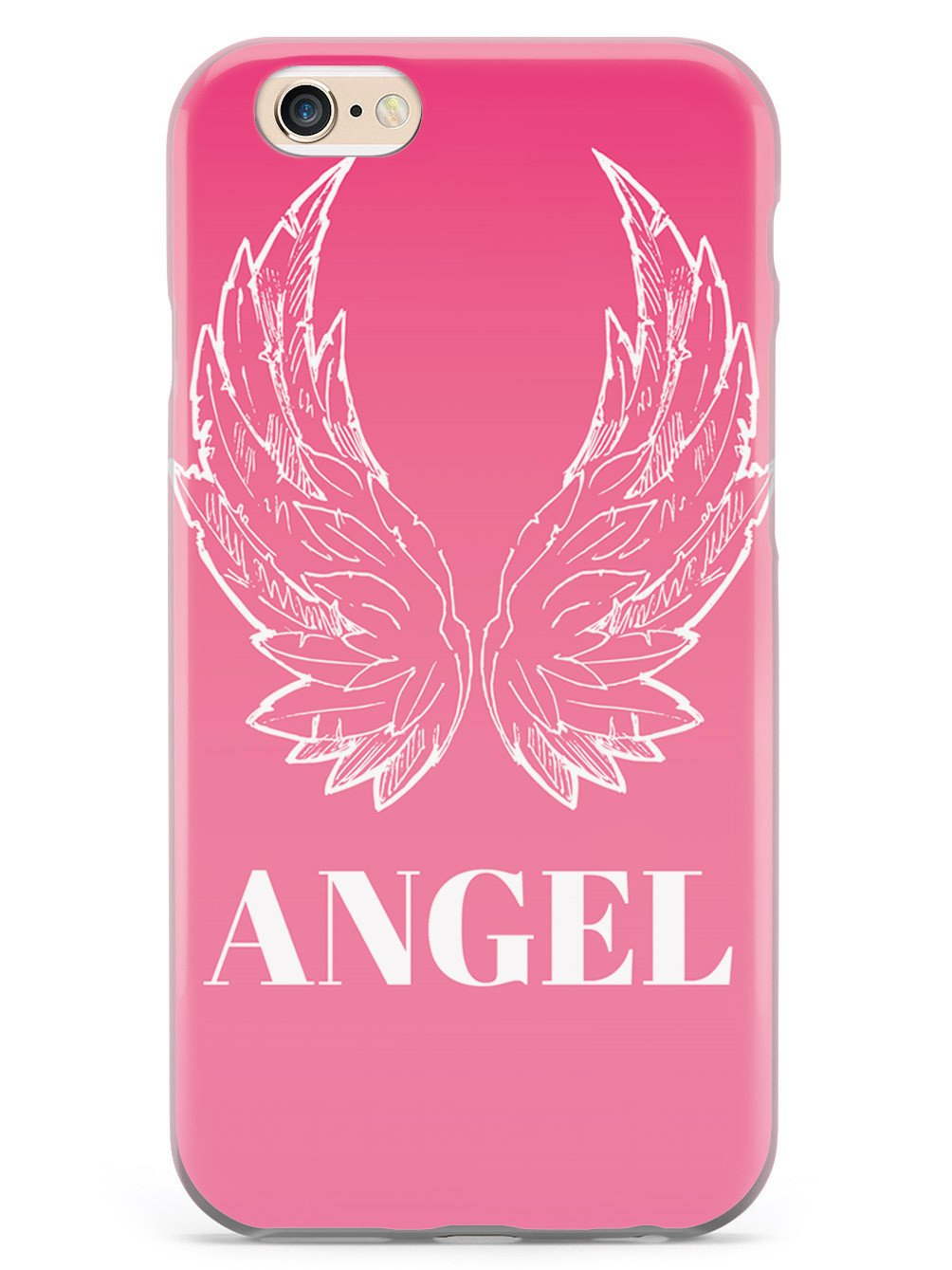 Pink Angel Wings Case