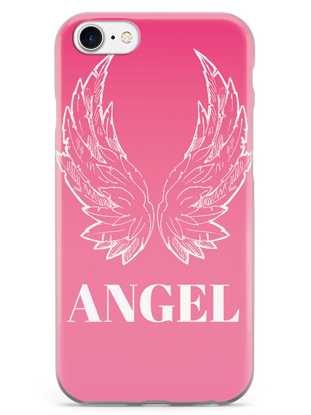 Pink Angel Wings Case