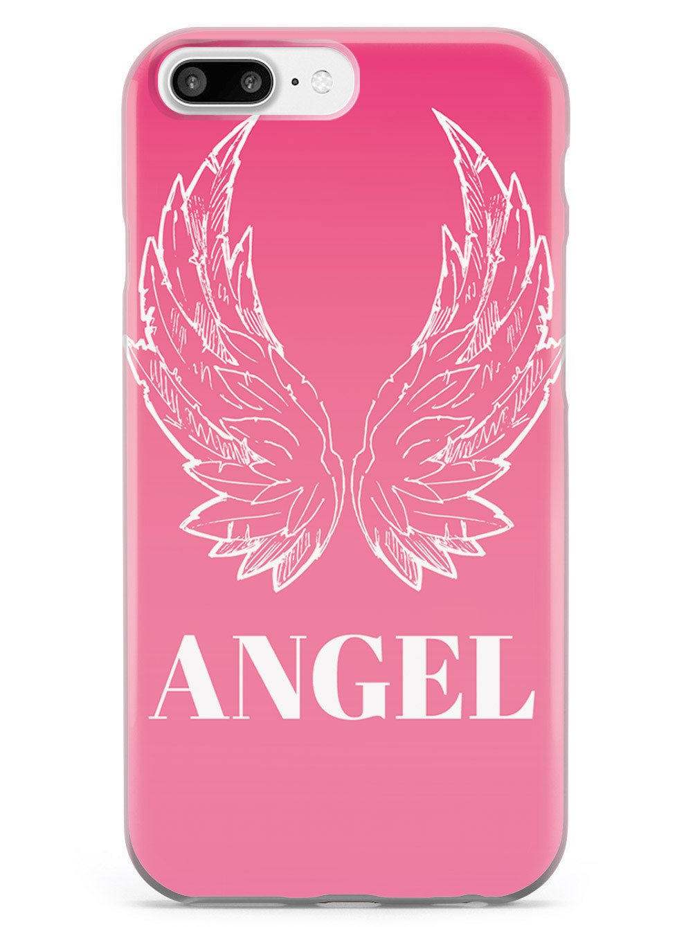 Pink Angel Wings Case
