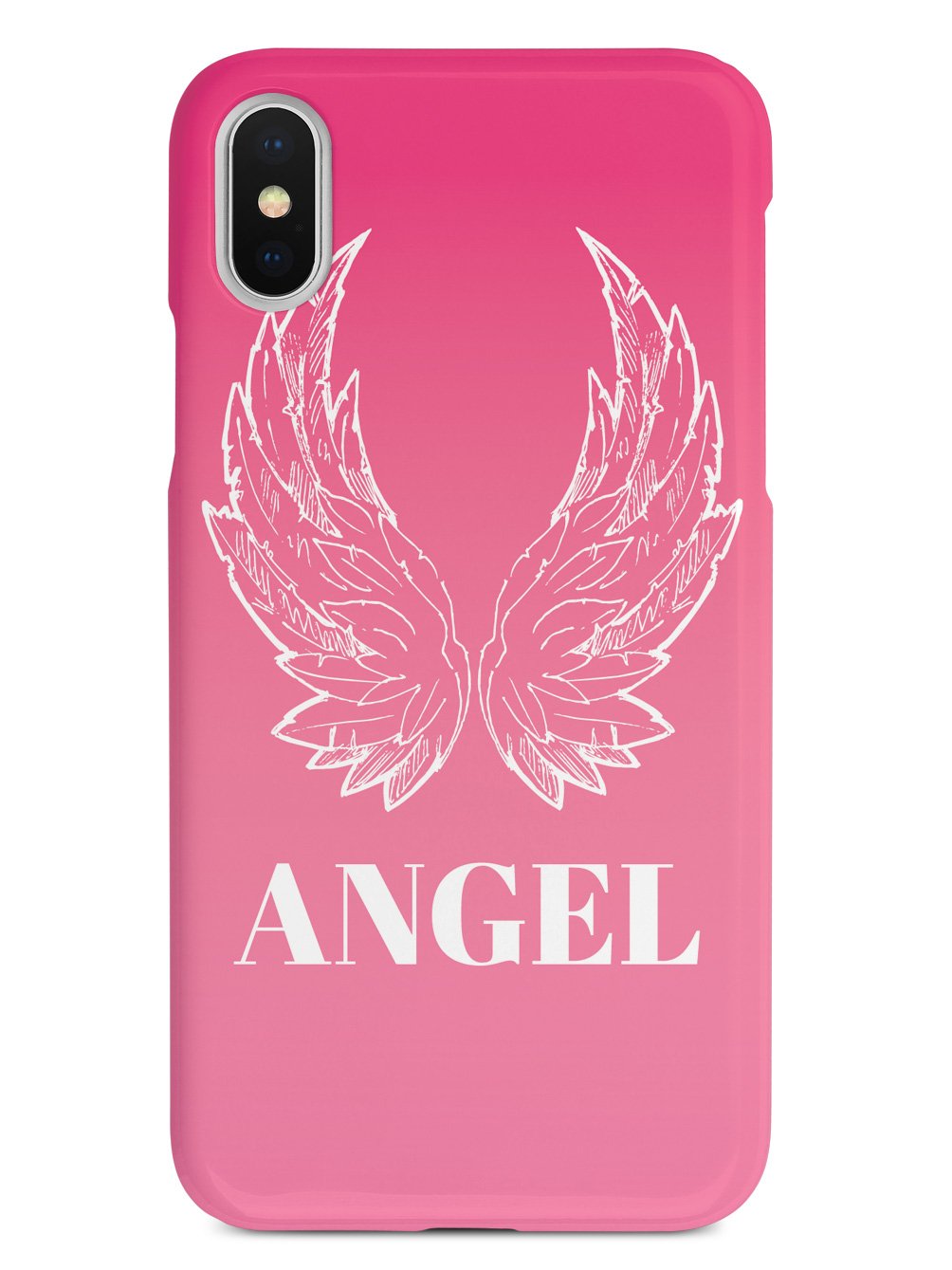 Pink Angel Wings Case