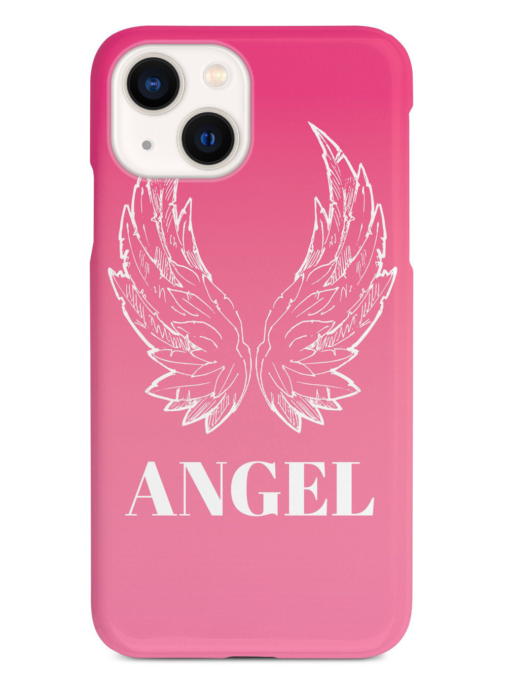 Pink Angel Wings Case