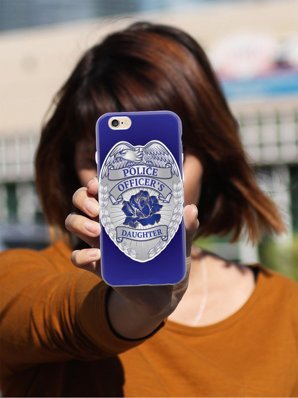 Police Officer's Daughter Badge Case