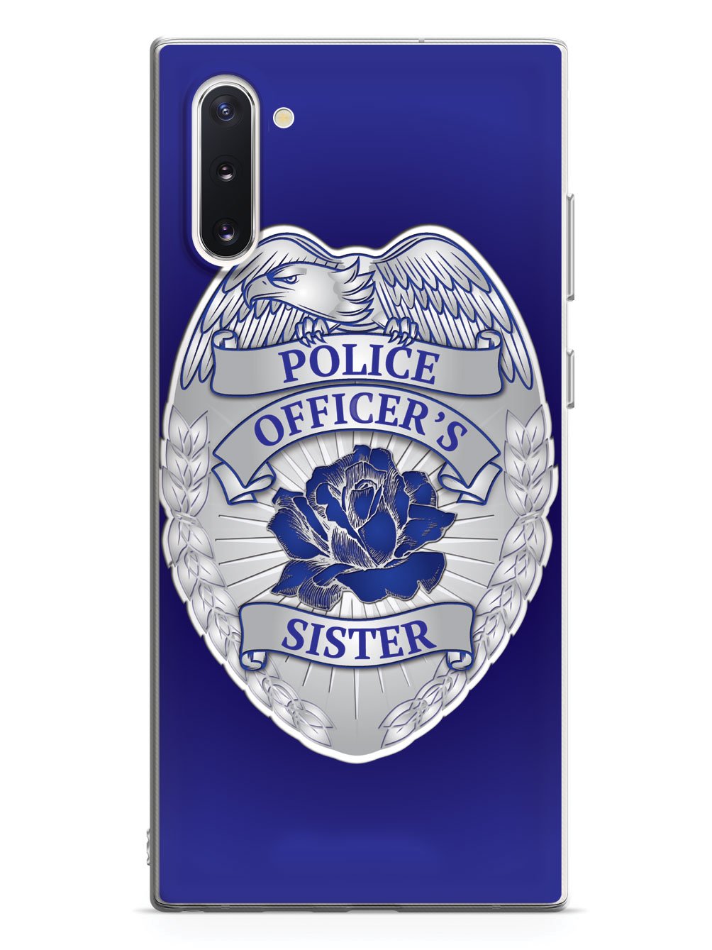 Police Officer's Sister Badge Case