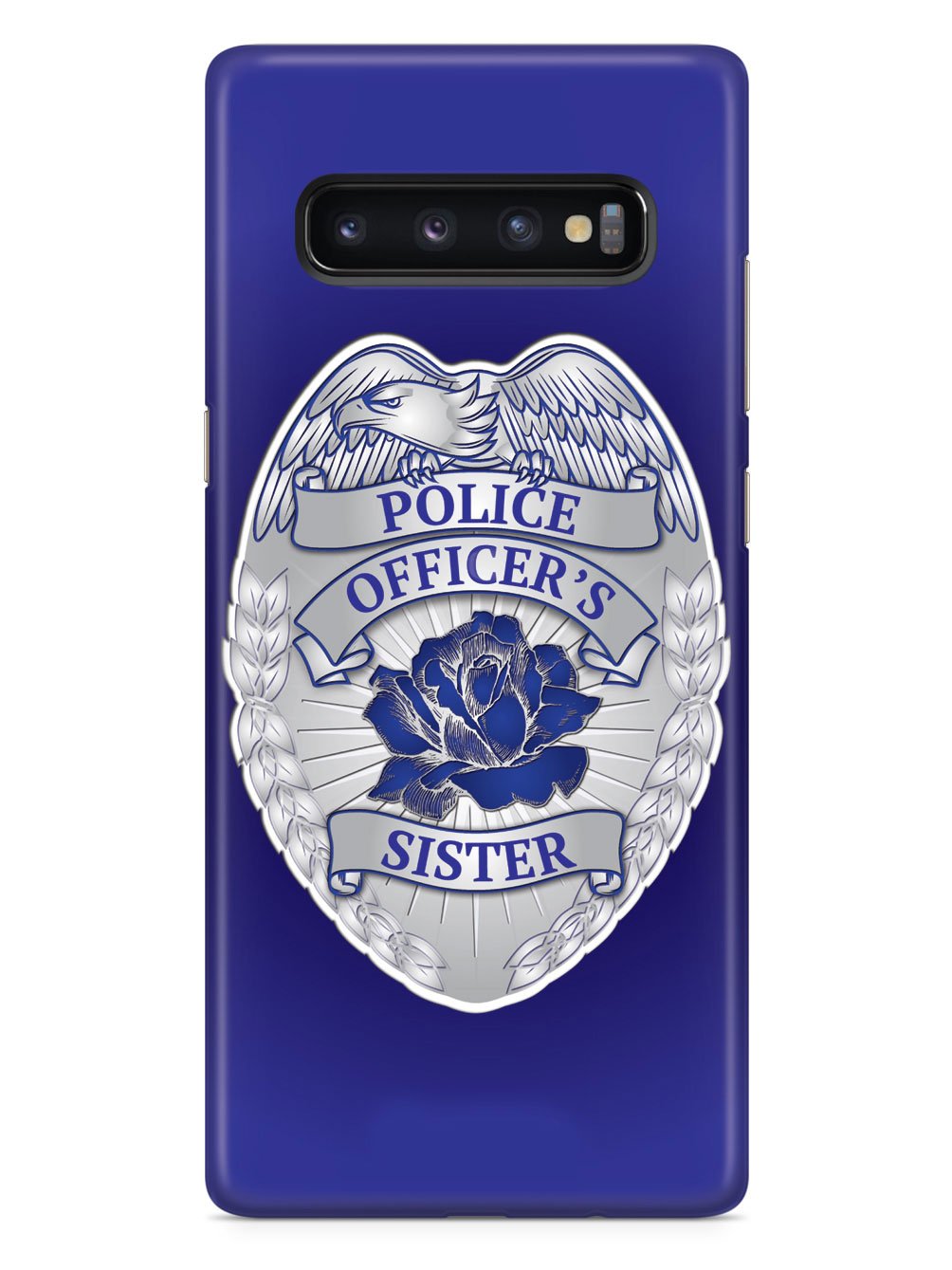 Police Officer's Sister Badge Case