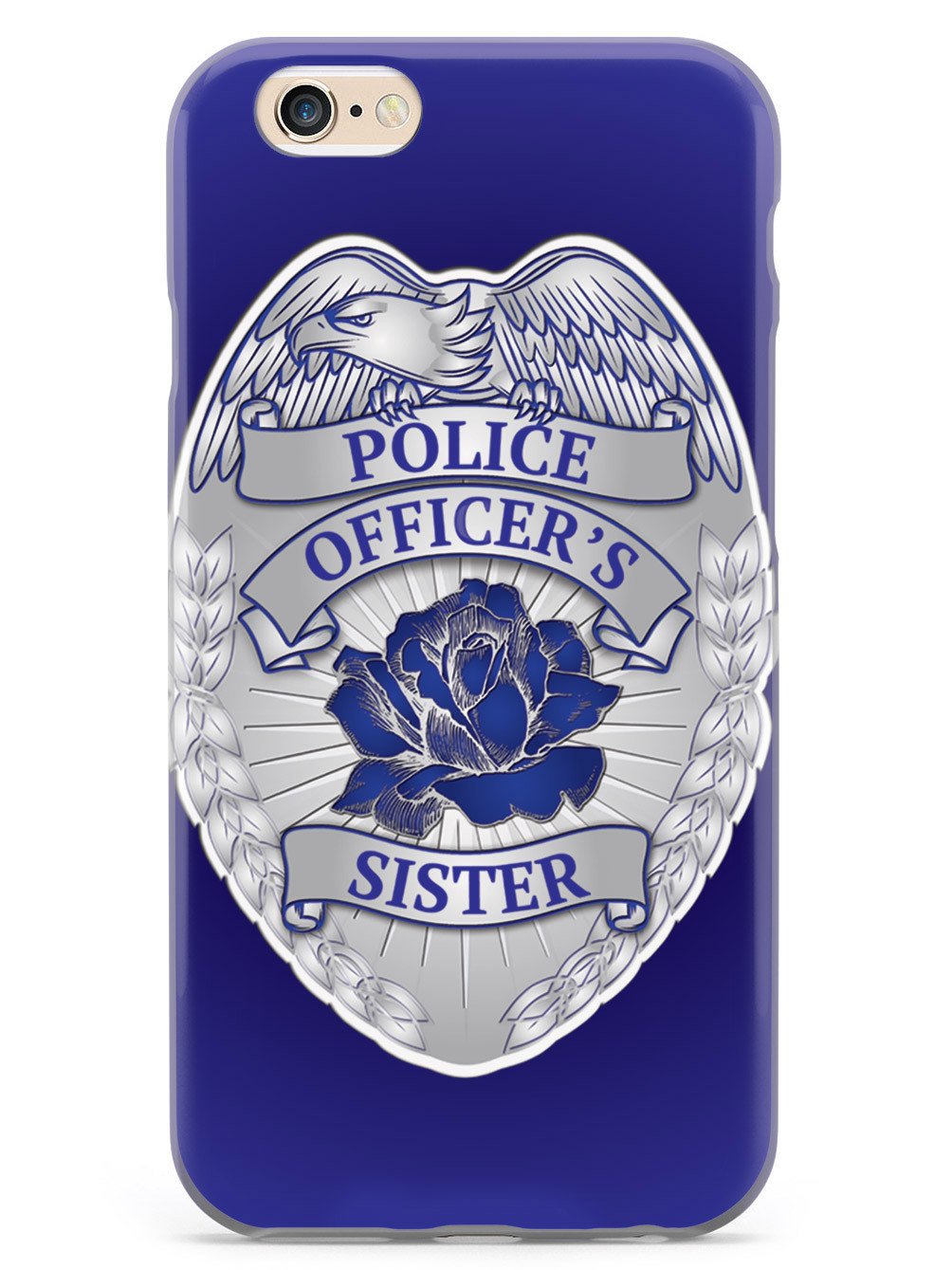 Police Officer's Sister Badge Case