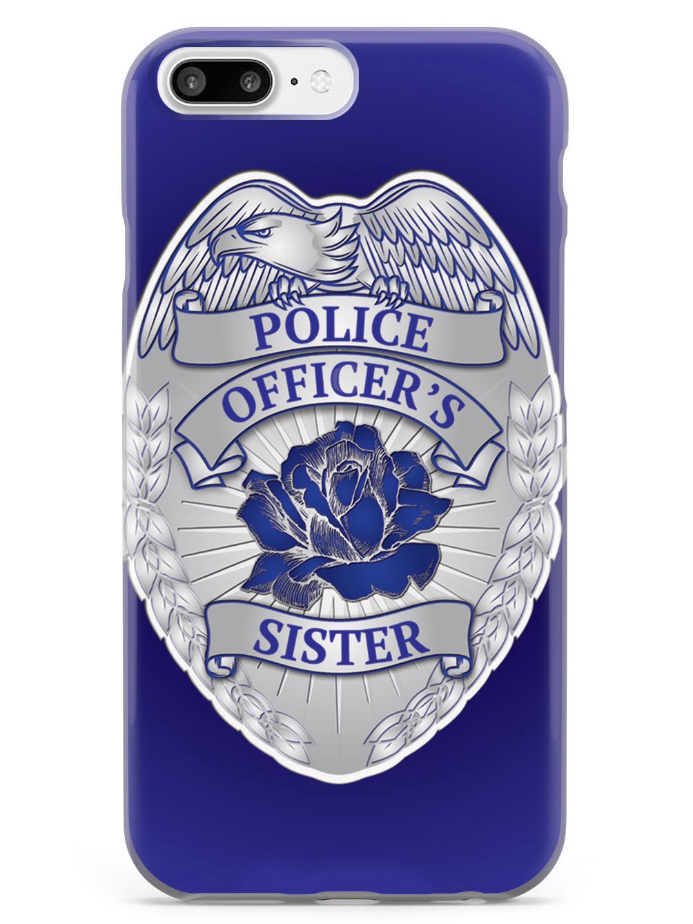Police Officer's Sister Badge Case