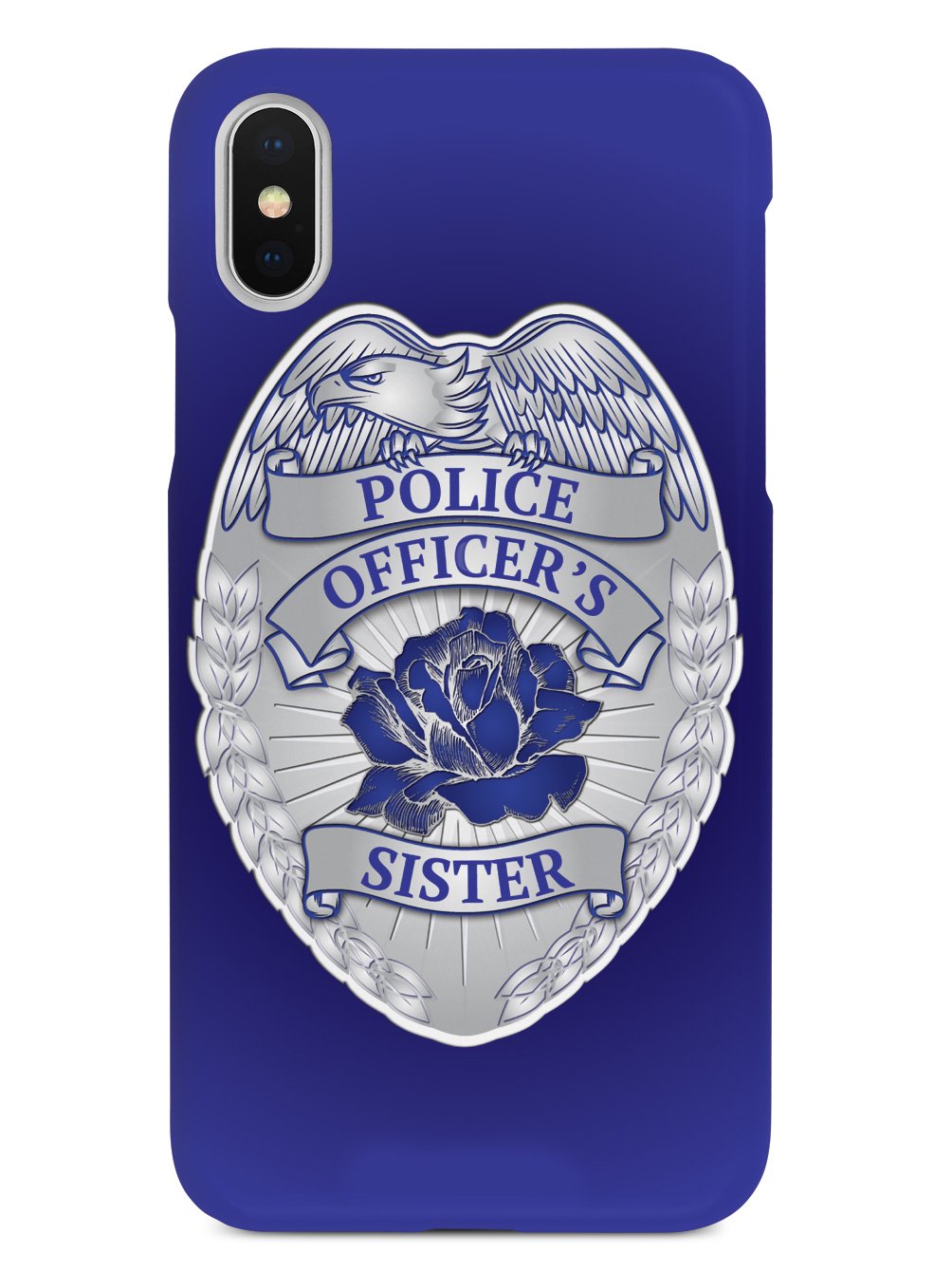 Police Officer's Sister Badge Case