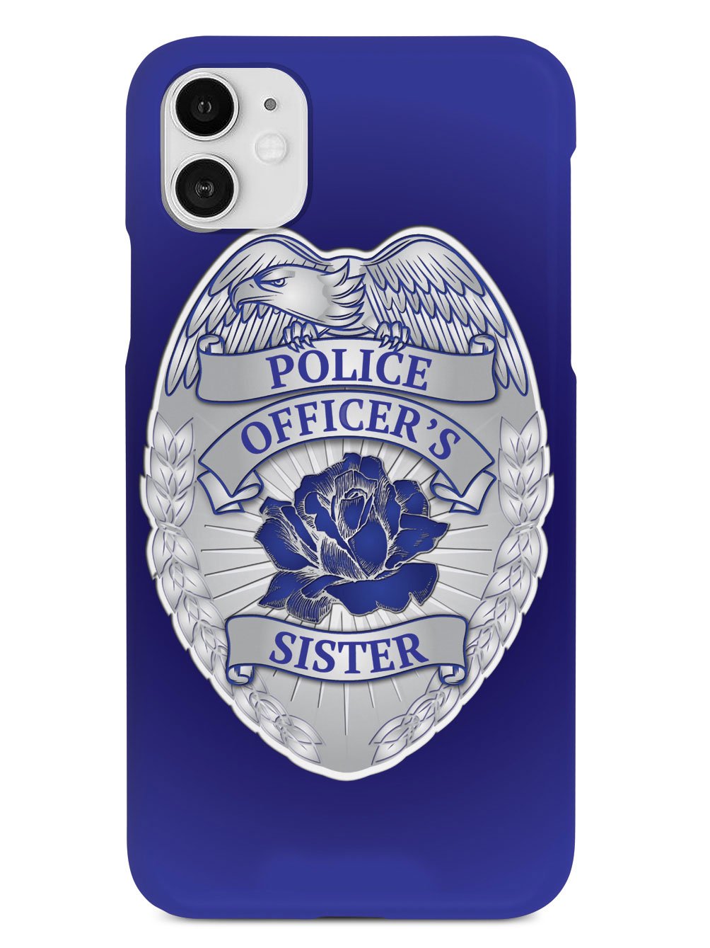 Police Officer's Sister Badge Case