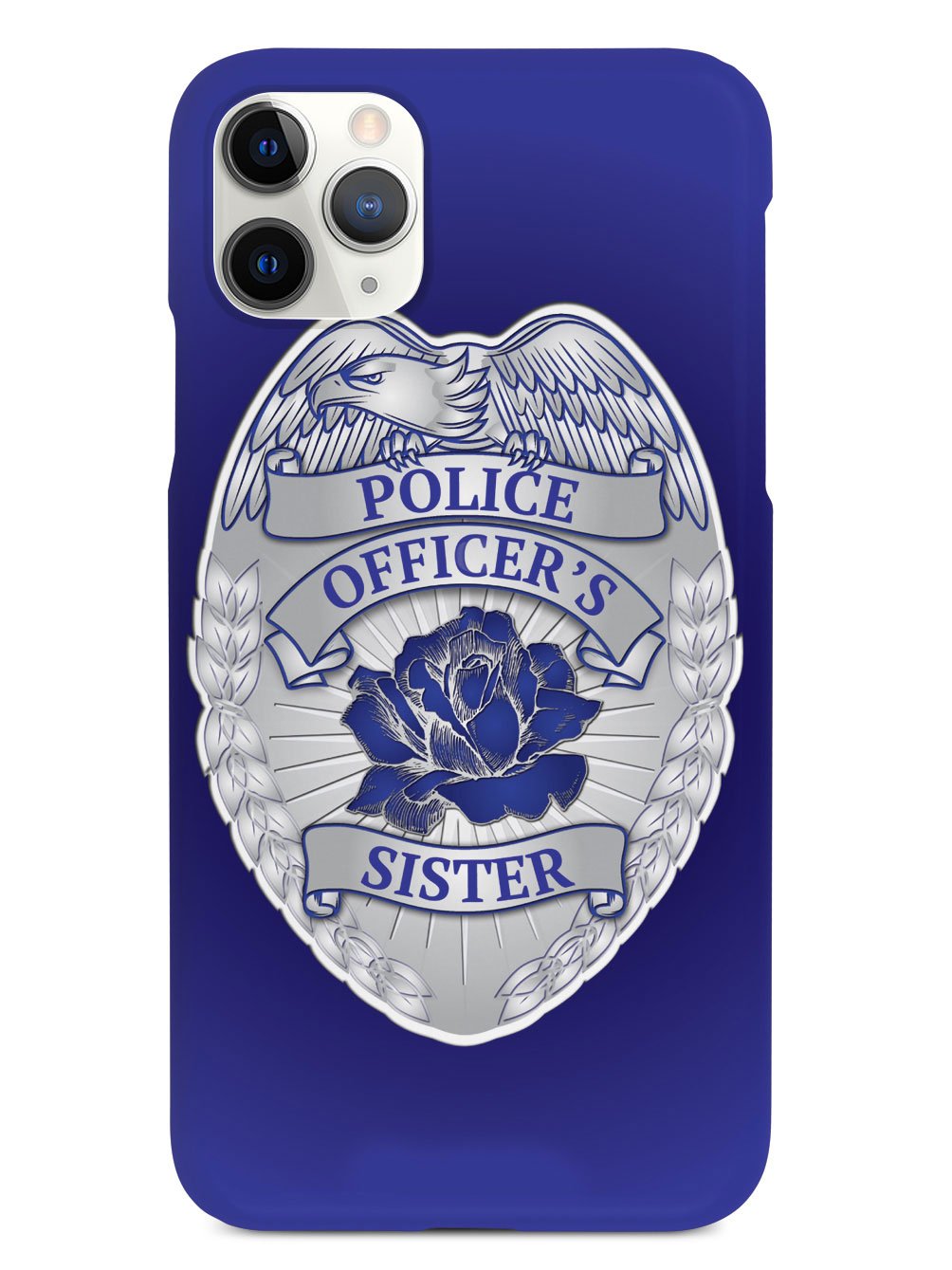 Police Officer's Sister Badge Case