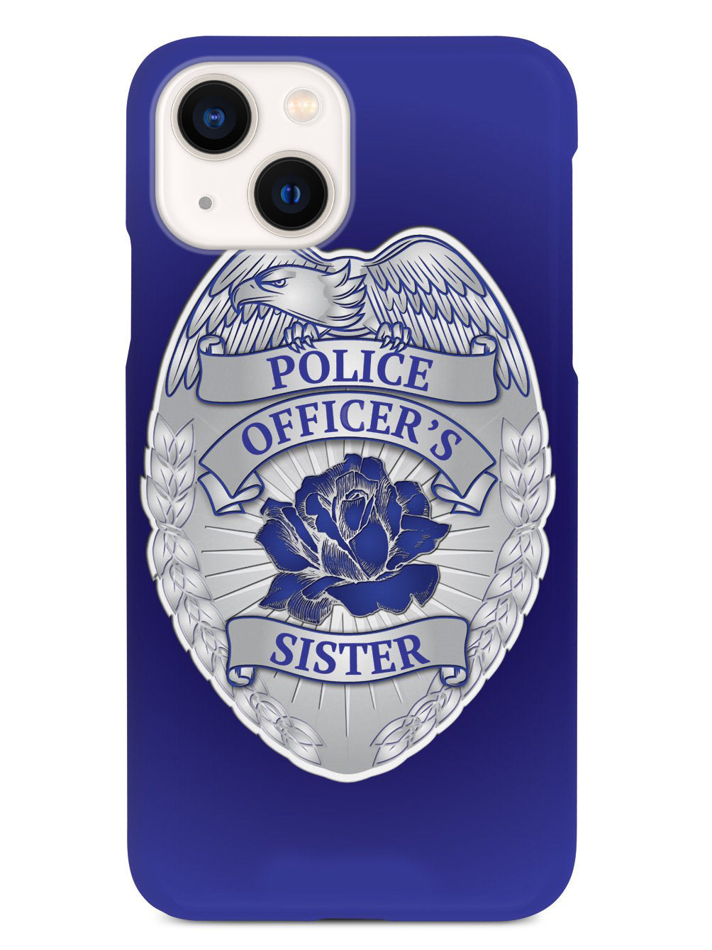 Police Officer's Sister Badge Case