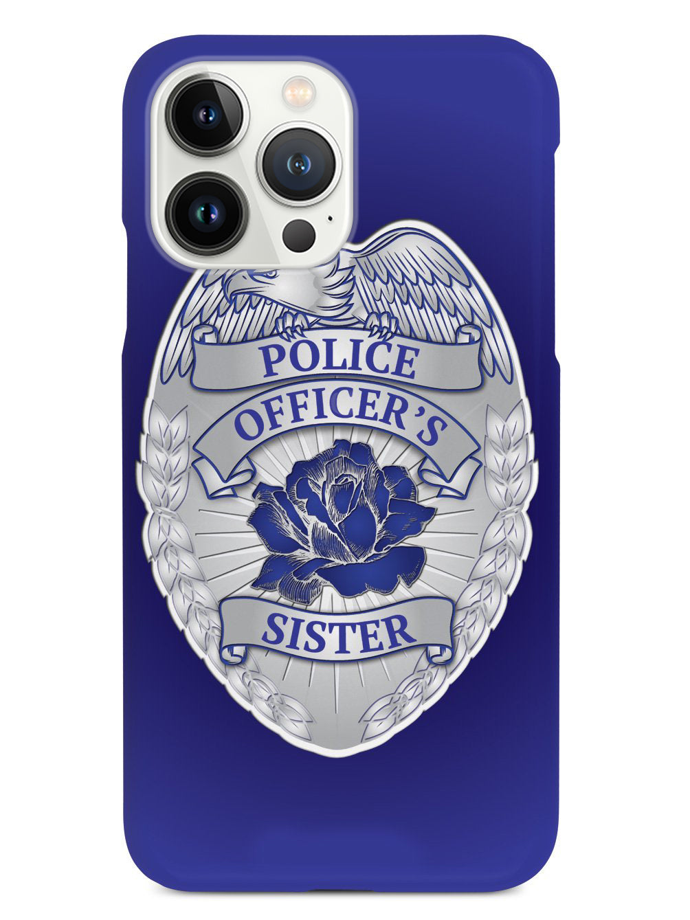 Police Officer's Sister Badge Case