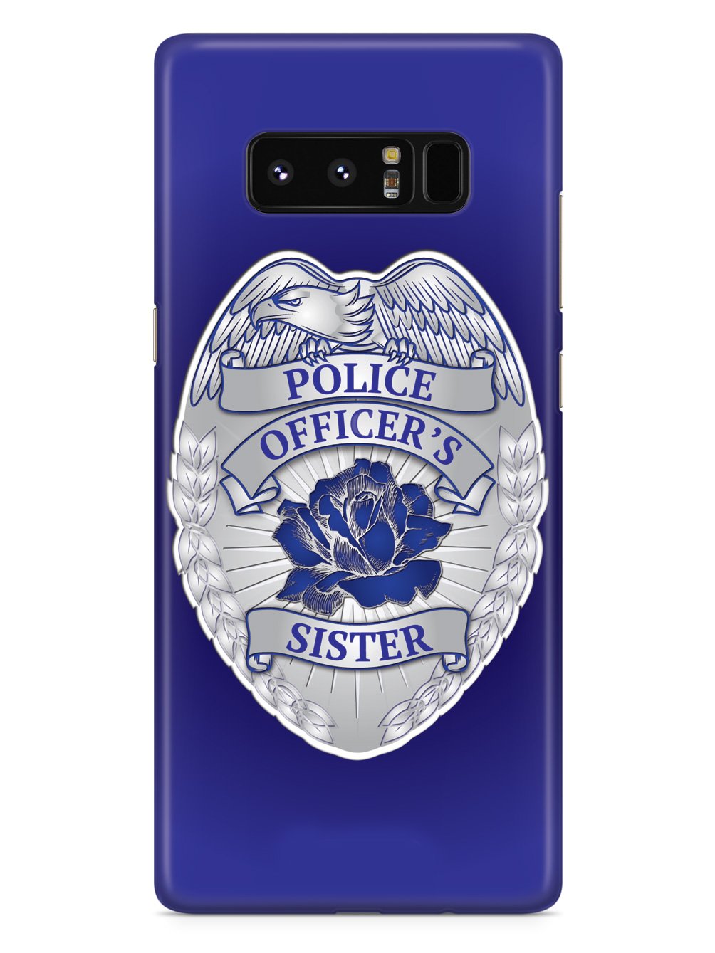 Police Officer's Sister Badge Case