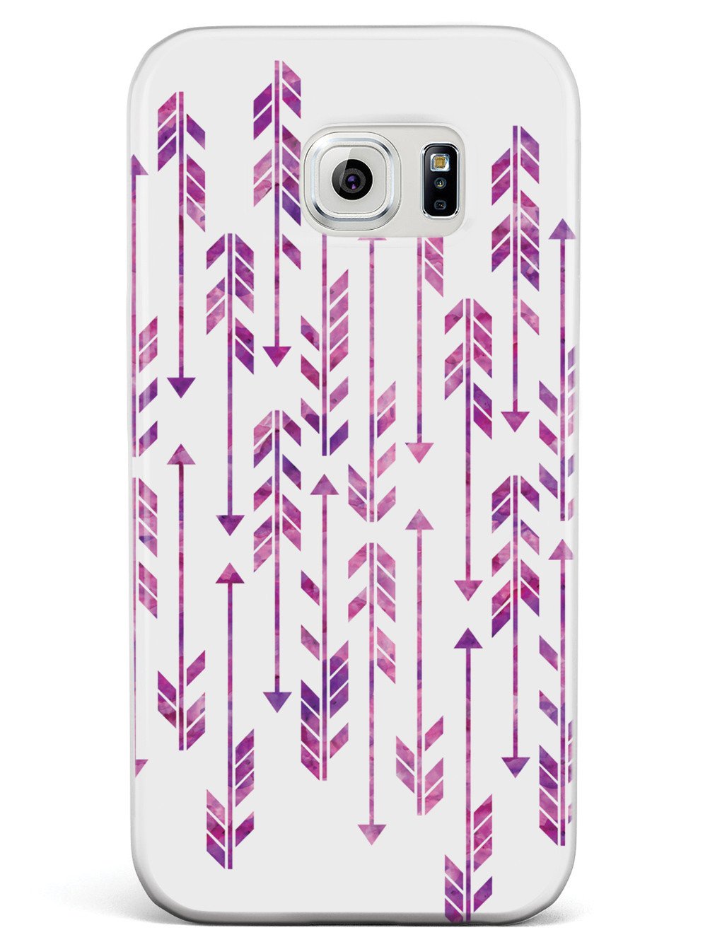 Abstract Purple Arrows Case
