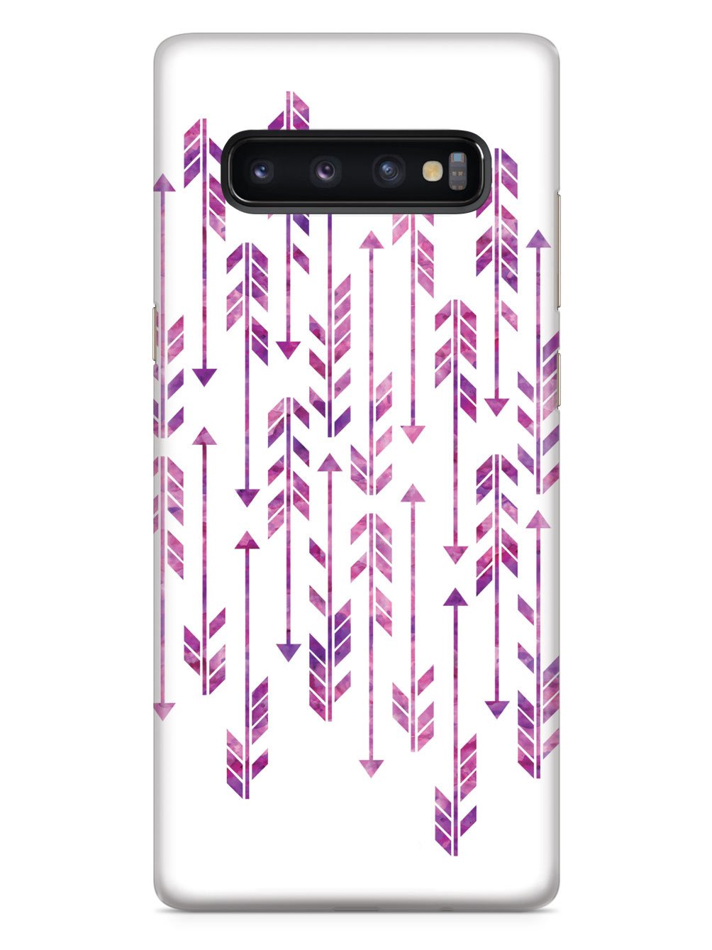 Abstract Purple Arrows Case