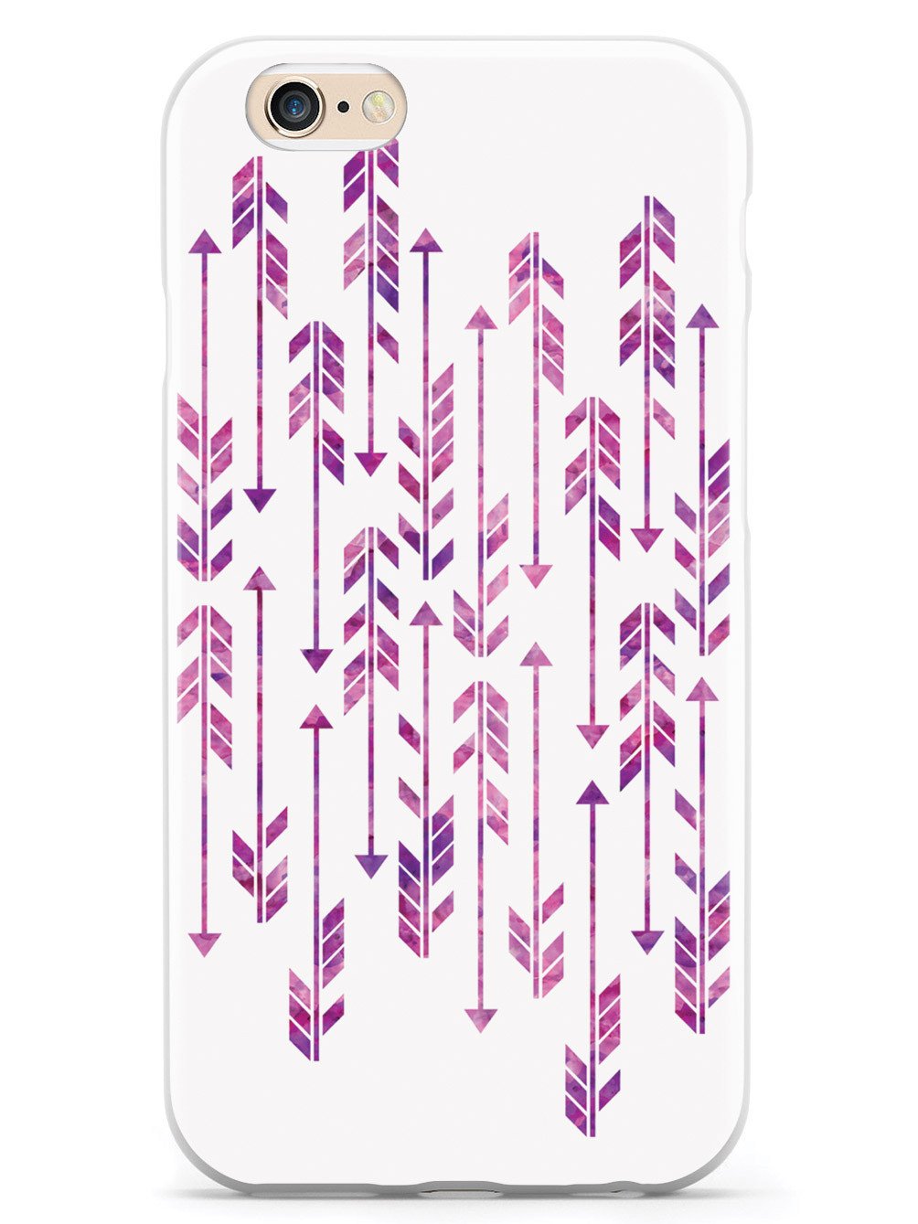 Abstract Purple Arrows Case