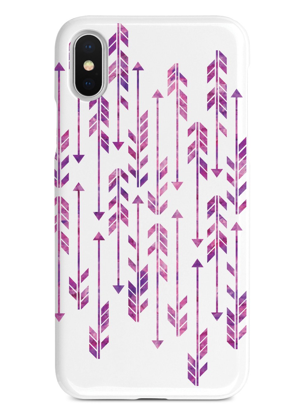 Abstract Purple Arrows Case