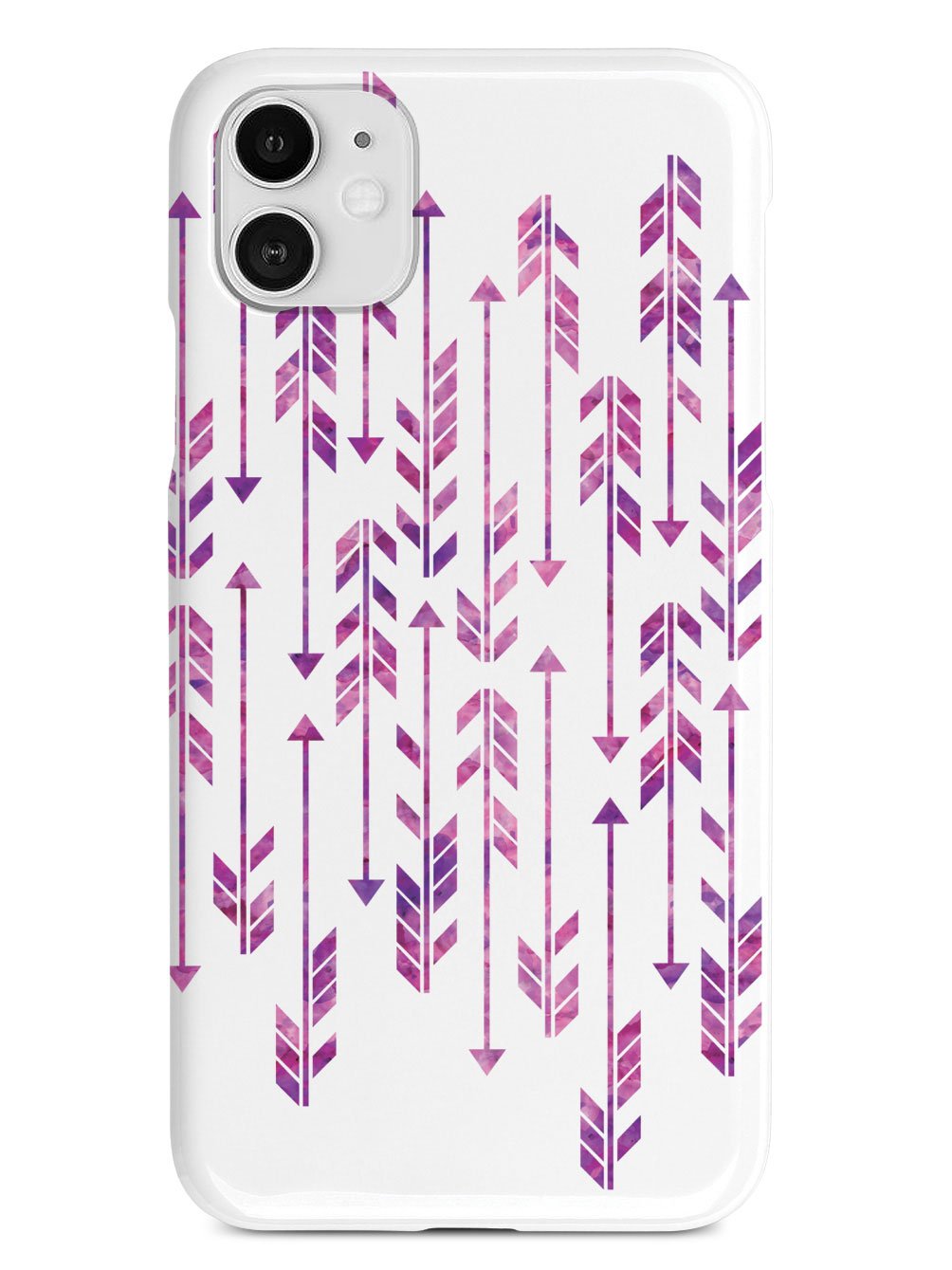 Abstract Purple Arrows Case