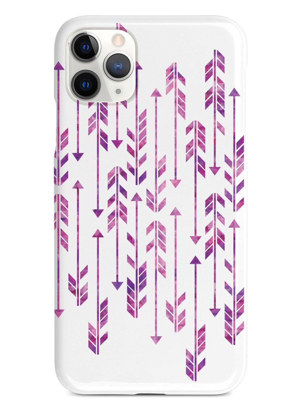 Abstract Purple Arrows Case