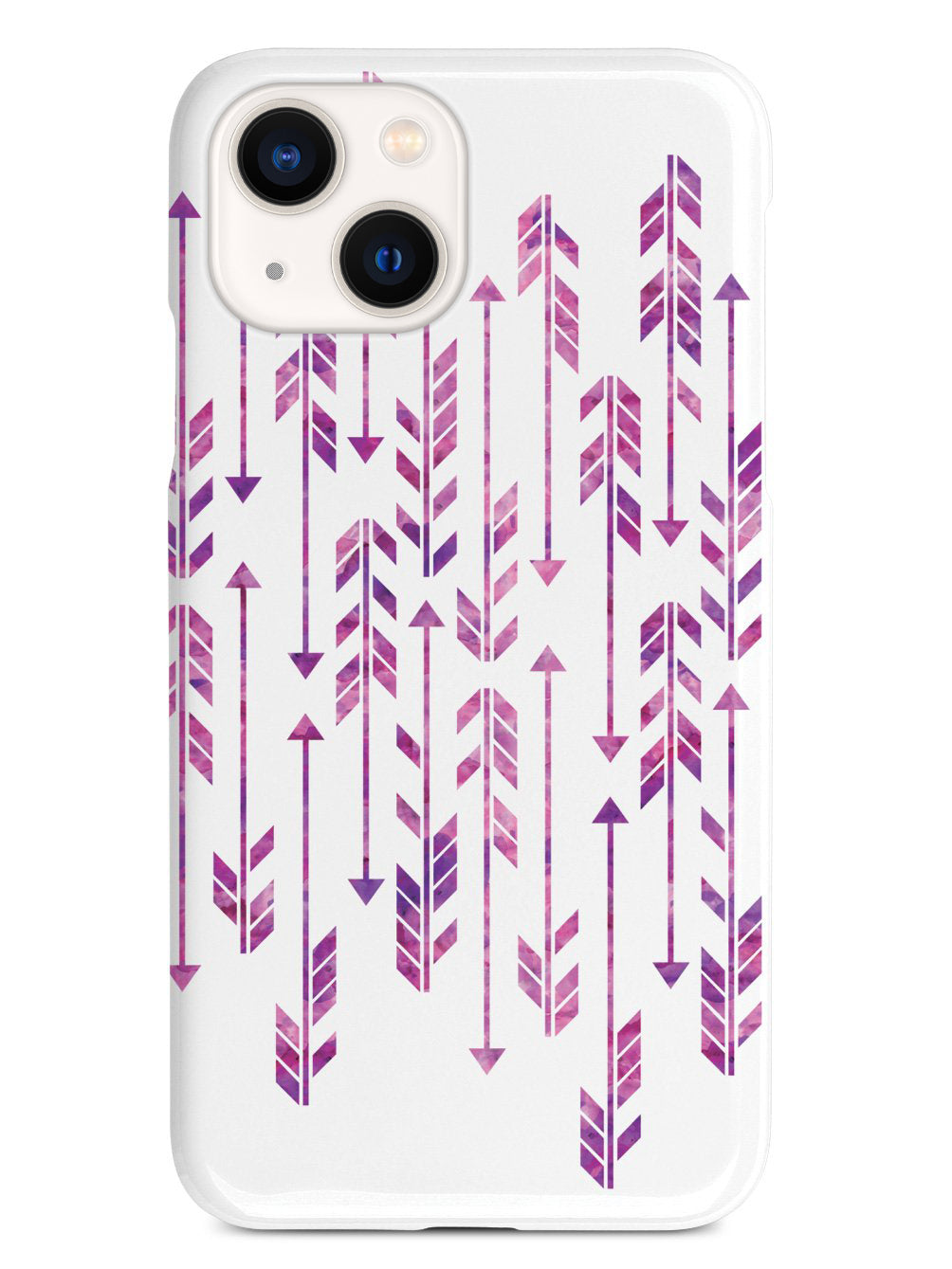 Abstract Purple Arrows Case