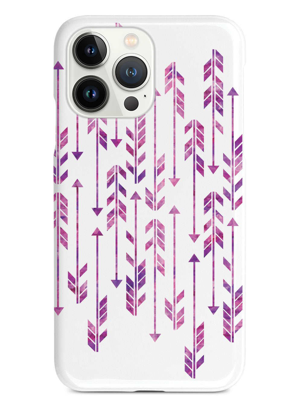 Abstract Purple Arrows Case