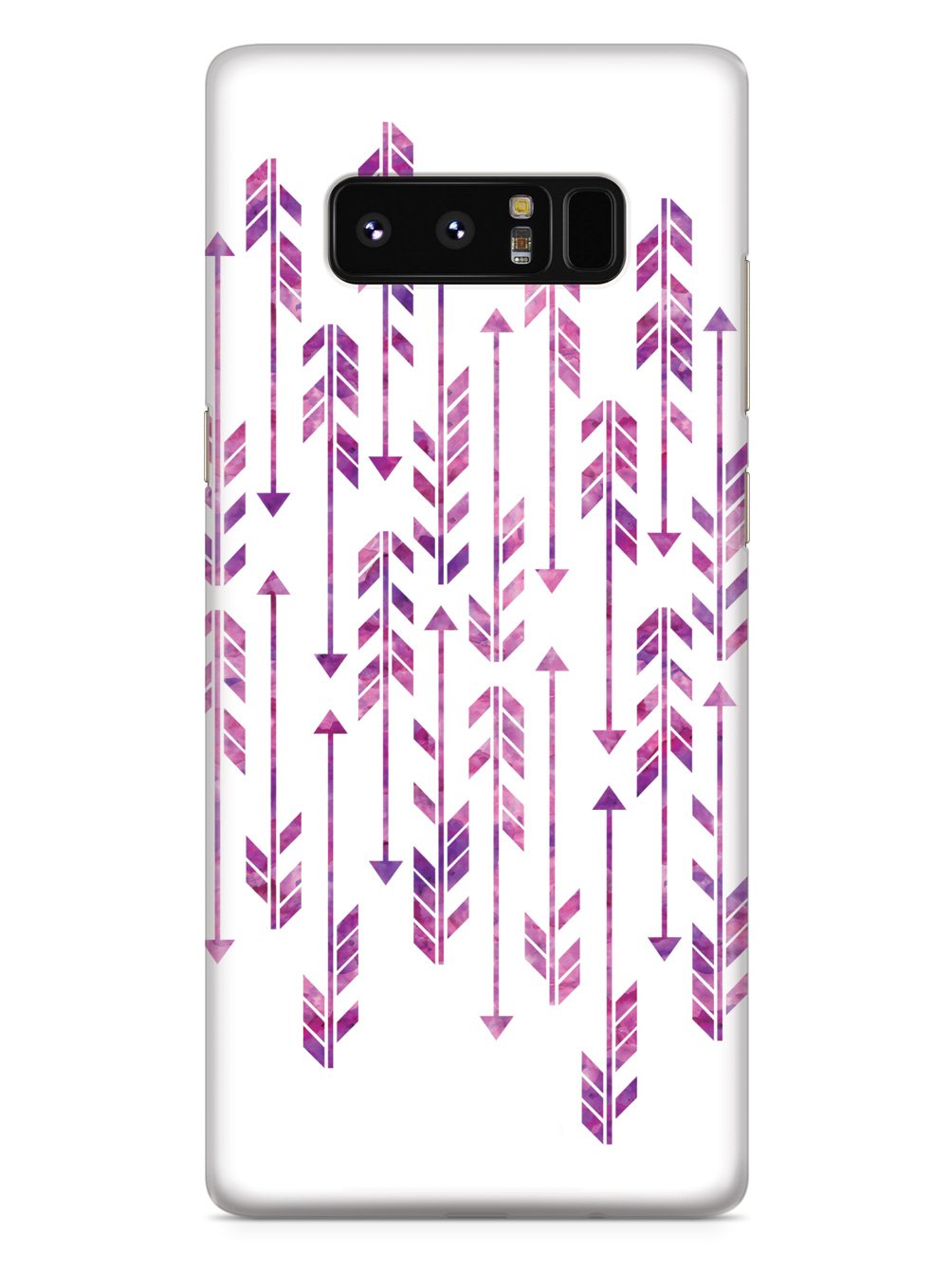 Abstract Purple Arrows Case