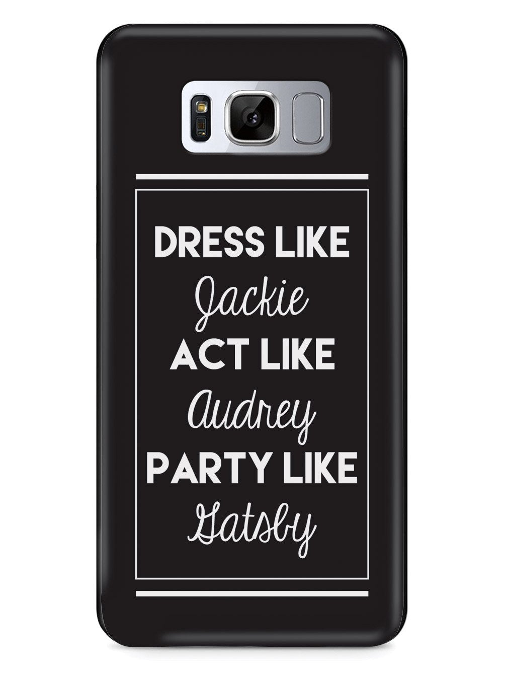 Jackie, Audrey, and Gatsby Case