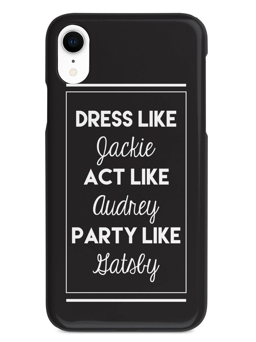 Jackie, Audrey, and Gatsby Case